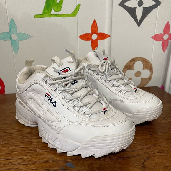 fila disruptor 2 gum sole womens